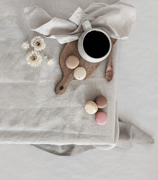 CARLA pellavapöytäliina 160 x 160 cm